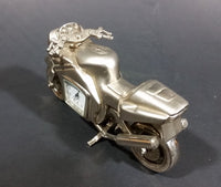 Retro Promotional Logic Quartz Motorcycle Streetbike Desk Clock Needs Battery - Treasure Valley Antiques & Collectibles