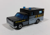 Rare 1977 Matchbox MB County Sheriff Unit MB-8 Police Swat Die-Cast Toy Car "Ambulance body"