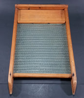 Antique Wooden & Glass Washboard - Treasure Valley Antiques & Collectibles