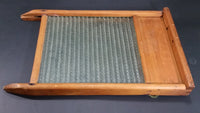 Antique Wooden & Glass Washboard - Treasure Valley Antiques & Collectibles