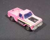 Rare 1988 Super Wheels Pink Pickup Truck Die Cast Toy Car Vehicle