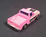 Rare 1988 Super Wheels Pink Pickup Truck Die Cast Toy Car Vehicle