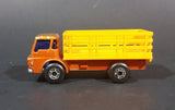 Vintage 1976 Lesney Matchbox Superfast No. 71 Dodge Cattle Truck Brown Die Cast Toy Car Vehicle - Made in England