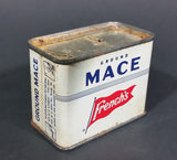 Vintage French's Ground Mace 1 oz Spice Tin - has product - Treasure Valley Antiques & Collectibles