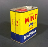 Vintage Blue Ribbon Pure Mint 1/2 oz Tin - Still Full - Vancouver Winnipeg Toronto - Brooke Bond Canada Limited - Treasure Valley Antiques & Collectibles