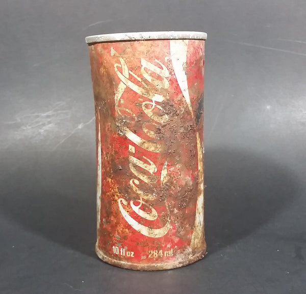 Rare 1970s Coca-Cola Coke Push Stars Soda Beverage Can - Rusted - Toronto, Ontario