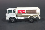 Vintage Yatming White Exxon Semi Oil Gasoline Tanker Truck Diecast Toy - Treasure Valley Antiques & Collectibles