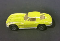 1979 Hot Wheels Yellow Lime Chevrolet Corvette Stingray Diecast Toy Car - Treasure Valley Antiques & Collectibles