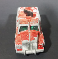 1973 Lesney Matchbox Rolamatics No. 16 Badger Orange Radar Truck Diecast Toy Car - Treasure Valley Antiques & Collectibles