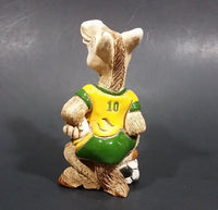 Cute Donkey Mule Soccer Football Player #10 Holding a Trophy 4" Figurine - Treasure Valley Antiques & Collectibles