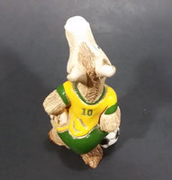 Cute Donkey Mule Soccer Football Player #10 Holding a Trophy 4" Figurine - Treasure Valley Antiques & Collectibles