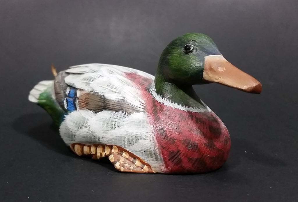 Small Mallard Duck Light Weight Wooden Decorative Decoy – Treasure