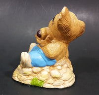 1970s Pepiware "Tucker" Bunny Rabbit Eating a Snack Figurine - England - Treasure Valley Antiques & Collectibles