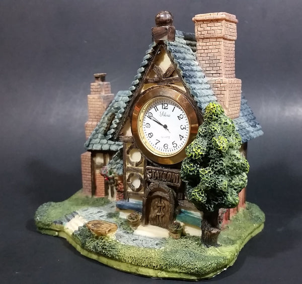 Solina Quartz Decorative Cottage Station House Mantle Desk Clock - Tha ...