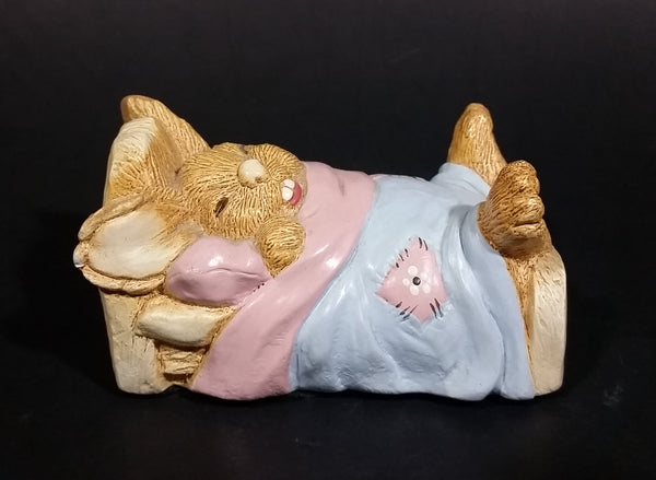 1970s Pepiware Dreamy Bunny Rabbit Sleeping In The Bed - England –  Treasure Valley Antiques & Collectibles