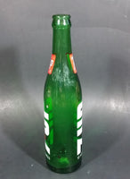 Vintage 1970s 7-UP Soda Beverage 10 Fluid Ounces Green Glass Bottle - Treasure Valley Antiques & Collectibles