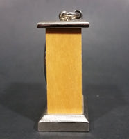 Sina Quartz Miniature Wood and Metal Case Miniature Carriage Clock - Treasure Valley Antiques & Collectibles