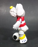 1980s Ganz Moveable Wrinkle Grey Dog Soccer Player Character PVC Figurine