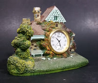 Circa Decorative Cottage House Mantle Desk Clock - Japan Movement - Treasure Valley Antiques & Collectibles