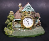 Circa Decorative Cottage House Mantle Desk Clock - Japan Movement - Treasure Valley Antiques & Collectibles