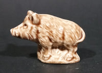 1970s Red Rose Tea Wild Boar Pig Wade Figurine - Treasure Valley Antiques & Collectibles