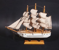 Vintage Collectible Costa Maya Wooden Model Sailing Ship - Treasure Valley Antiques & Collectibles