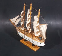 Vintage Collectible Costa Maya Wooden Model Sailing Ship - Treasure Valley Antiques & Collectibles