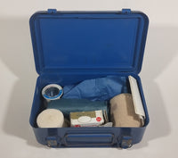 Vintage City of Calgary St. John Ambulance Johnson & Johnson Supplies Blue First Aid Kit - Treasure Valley Antiques & Collectibles