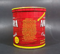 Vintage Douwe Egberts Amphora Pipe Tobacco Extra Mild Cavendish 12oz Red Tin Can - Empty - Treasure Valley Antiques & Collectibles