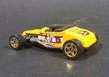1998 Bake'n Betty Flying Aces II "Track T" "The Eagle Squadron" Yellow Die Cast Toy Car - Treasure Valley Antiques & Collectibles