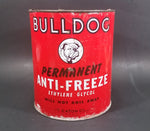 Vintage Bulldog Permanent Anti-Freeze Coolant Ethylene Glycol T. Eaton Co. Tin Can - Treasure Valley Antiques & Collectibles