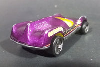 1983 Hot Wheels Space Invasion 2000 Dark Purple Futuristic Die Cast Toy Car - Treasure Valley Antiques & Collectibles