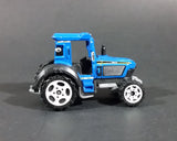 2006 Matchbox Mattel 703 Blue Farm Tractor Die Cast Toy - Treasure Valley Antiques & Collectibles