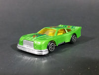 1980s Marz Karz Green #4 Ford Mustang Cobra II S8002 Die Cast Toy Race Car - Treasure Valley Antiques & Collectibles