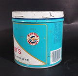 1980s John Player & Sons Player's Navy Cut Cigarette Tobacco 200g Tin Can - No Lid - Treasure Valley Antiques & Collectibles