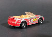 1999 Matchbox Subway Restaurants Red Ford Mustang Convertible Die Cast Toy Car - Treasure Valley Antiques & Collectibles