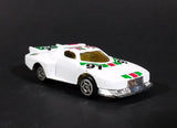 1980s Marz Karz White #91 Lancia Stratos Turbo Group S8006 Die Cast Toy Race Car - Treasure Valley Antiques & Collectibles