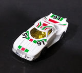 1980s Marz Karz White #91 Lancia Stratos Turbo Group S8006 Die Cast Toy Race Car - Treasure Valley Antiques & Collectibles