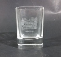 Burns Crystal Handcrafted in Scotland Coventry Etched "The Dram Glass" Crystal Shot Glass - Treasure Valley Antiques & Collectibles