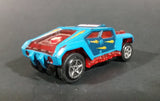 1998 Hot Wheels Electric Slot Car Blue Armored Plated Racer Toy Car Not Tested - Treasure Valley Antiques & Collectibles