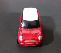 2010 Maisto Fresh Metal Mini Cooper Red with White Roof Die Cast Toy Car - Treasure Valley Antiques & Collectibles