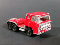 1968 Majorette Bernard Fardier Semi Tractor Toy Truck Die Cast 1/100 Scale - Broken Windshield - Treasure Valley Antiques & Collectibles