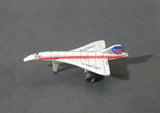 1987 Micro Machines British Airways Concord Jet Airplane Miniature Toy Aircraft - Treasure Valley Antiques & Collectibles