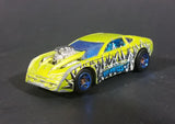 2001 Hot Wheels Overbored Chev 454 Green w/ Blue Graphics Diecast Toy Car Vehicle - Treasure Valley Antiques & Collectibles