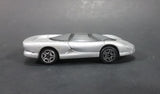 Motor Max Chevrolet Corvette Indy Silver Concept Car Die Cast Toy Vehicle - 5 Spoke Wheels - Treasure Valley Antiques & Collectibles