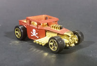 2006 Hot Wheels First Editions Bone Shaker Brown Brick Red Die Cast Toy Car Hot Rod Vehicle - Treasure Valley Antiques & Collectibles
