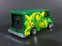 2009 Hot Wheels Graffiti Rides Green Letter Getter 1986 Mail Delivery Van Die Cast Toy - Treasure Valley Antiques & Collectibles