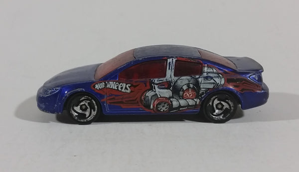 2005 Hot Wheels Saturn Ion Quad Coupe 'Robo Revenge' Exclusive Variation Die Cast Toy Car - Treasure Valley Antiques & Collectibles