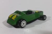 1980s Zee Zylmex High Tech Hot Rod Dark Green With Yellow Tampos No. D112 Die Cast Toy Car - Treasure Valley Antiques & Collectibles