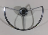 Original 1960-63 Ford Falcon Steering Wheel Horn Ring w/ Black Emblem - Treasure Valley Antiques & Collectibles